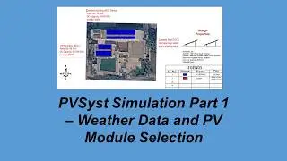 PVsyst Simulation Part 1
