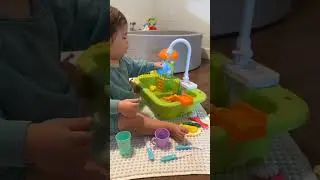 Kitchen Sink toy kid's #toyhouse #automobile #kichenvlog #kichenset #funbuildingblocks #toys