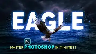 Photoshop Design from Scratch &ndash; Dark Ocean and Eagle Composition