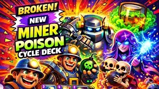 How to DESTROY The Mid-Ladder Meta at 7000 Trophies With The Best Double Miner Deck!