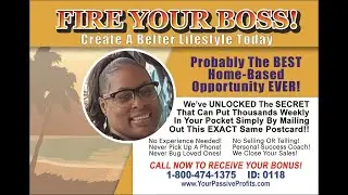 Passive Profits Postcard Program