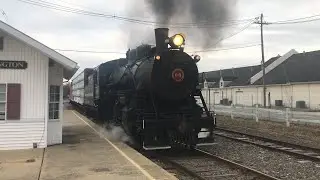 Steaming the BR&W 60 in early 2023
