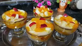 طريقه عمل كوكتيل الفواكه بسهوله جدا والطعم روعهMake a delicious fruit cocktail
