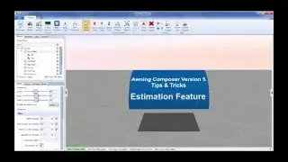 Awning Composer 5- Estimation Quickstart