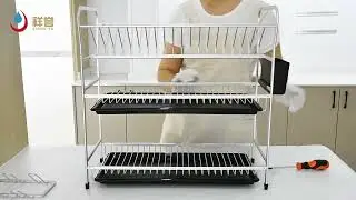 ✨ **Aluminum Dish Rack &ndash; Modern & Functional!** ✨