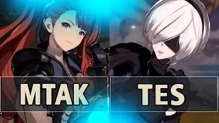 GBVSR:🔥mtak (Beatrix) Vs Tes (2B)🔥| High Level Gameplay.
