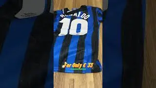 Unboxing Inter Milan Home 1997/1998 Football Jersey from paninfootball.com