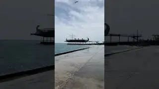 Ялта 2023 апрель #crimea  #yalta #sea