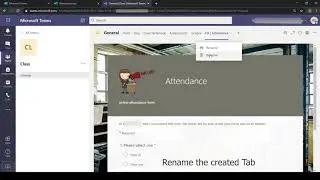 Adding Class Attendance in Microsoft Teams