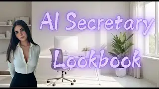 4K AI lookbook - Beautiful girl (secretary wearing mini skirts)
