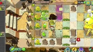 PvZ 2 - Modern Day Day 32 (Zombot Sphinx-inator Boss)