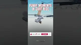 GAME ROBLOX CART RIDE DELIVERY SERVICE FunnyMoment #shorts #roblox #youtubeshorts #viral  #trending