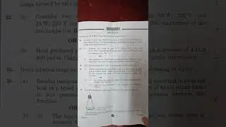 CBSE Class 10th Science Board Exam Question paper 2024- 2025 session..set 31/1/3