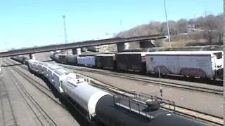 BNSF Freight Train w/ SD60M Pair in Minneapolis, MN