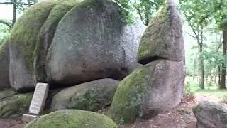 Naturpark BLOCKHEIDE se žulov&yacute;mi balvany - nad městem GM&Uuml;ND v Rakousku, č.3