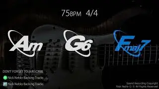Mesmeric Rock Ballad Guitar Backing Track A Minor
