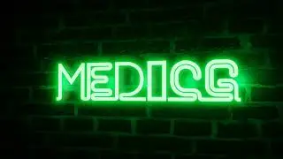 Flickering Neon Sign Created With #blender3d