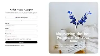 Formulaire de Connexion Moderne + Validation en HTML, CSS & JS