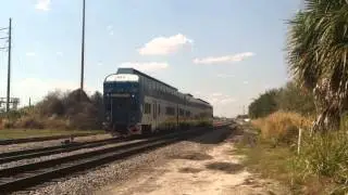 DMU heading north to debary fl