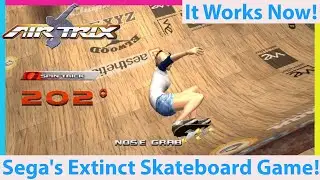 Air Trix Finally Fully Playable! Sega's Lost Arcade Game