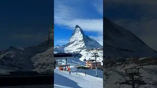 📍Zermatt in Winter 🇨🇭Follow me for daily Swiss Content 🇨🇭