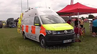 Volkswagen Crafter Blue Light Demo | Calder Valley Mountain Rescue