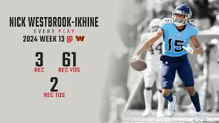 Nick Westbrook-Ikhine Week 13 Replay: Every Target and Catch @ Washington Commanders