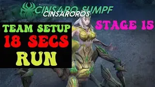 Cinsaro Sumpf Stufe 15 in 18 Sekunden besiegen | Eternal Evolution (deutsch)