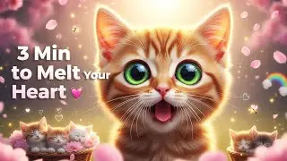 Kitten Bedtime Story: Luna's Magical Adventure 😻✨ Sleep