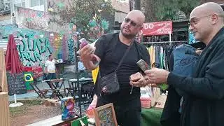 Passeio pelo Beco de Batman, S&atilde;o Paulo (SP) 05/07/2025 Прогулка по колыбели Бетмена, Сао Пауло (СП).