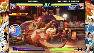 CAPCOM FIGHTING EVOLUTION - High Score Challenge Felicia / Rose