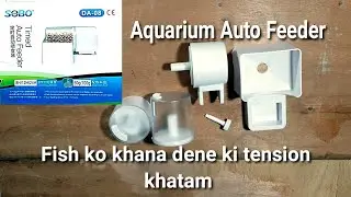 AUTO FISH FEEDER FOR AQUARIUM IN HINDI | BEST FOR HOLIDAY
