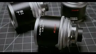 BLAZAR Mantis 1.33X anamorphic lens 2X Bokeh ball clips