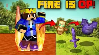 Minecraft, But Lava Drops Are Everywhere!