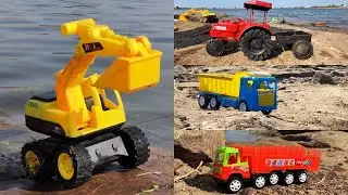Soil Shifting Work | Tata Dump Truck, Trector Swaraj 855 FE, Mahindra 575 Di, JCB Backhoe Loader |