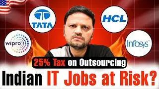 TRUMP's 25% Outsourcing Tax-னால IT/Call Center Jobs in India affect ஆகுமா⁉️