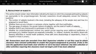 Research Ethics Proposal Explained | APU Ethical Approval Form Tutorial
