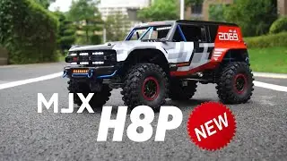 MJX Hyper Go H8P 1/8 RC Car Ford Bronco Baja 1000R Official Licensed RC Truck Model