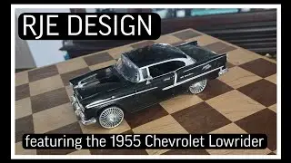 CUSTOM MODEL DESIGN, THE 1955 BELAIR BLACK BEAUTY, THE OLDS LOWRIDER AND THE DODGE CHALLENGER 