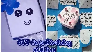 DIY Cute Birthday Gift Box🎁#Minecraft #Trending #DIYCreative @craftsncreation.476
