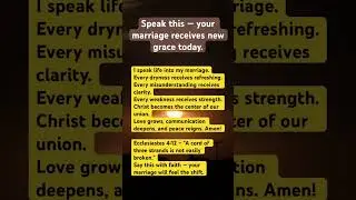 Your marriage receives new grace today #love #jesus #motivation #ytshorts