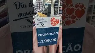 mega promo&ccedil;&atilde;o na loja via condotti do shopping total #moda #varejo #look
