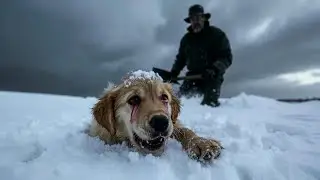 Puppy Buried Alive in Snow for 2 Days Cried for Help — You Won't Believe Who Dug Him Out