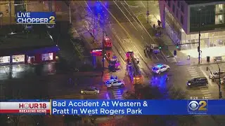 Serious Accident At Western And Pratt In West Rogers Park