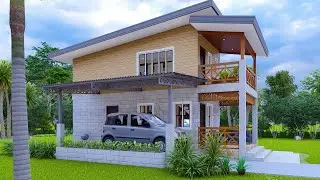Two-Storey Small House Design I 3 Bedroom