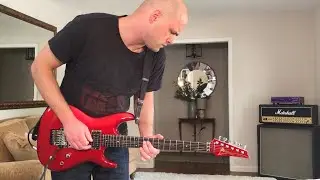 Joe Satriani - Until We Say Goodbye, Cover by Brian Fortier, Ibanez JS1200