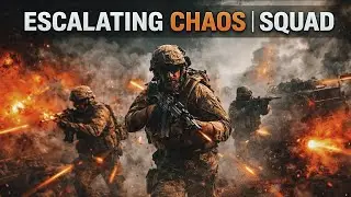 Полномасштабная война. В бой пошли все | SQUAD