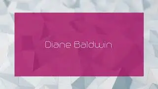 Diane Baldwin - appearance