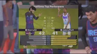 NBA 2K26 D. Rose and C-Webb Dominate The Rec