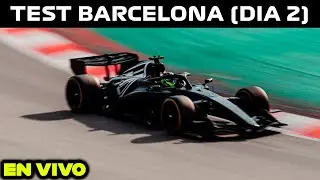 TEST BARCELONA F1 2026 DIA 2 con LLUVIA! SHAKEDOWN TEST F1 2026!! CHECO CADILLAC, FERRARI Y RED BULL